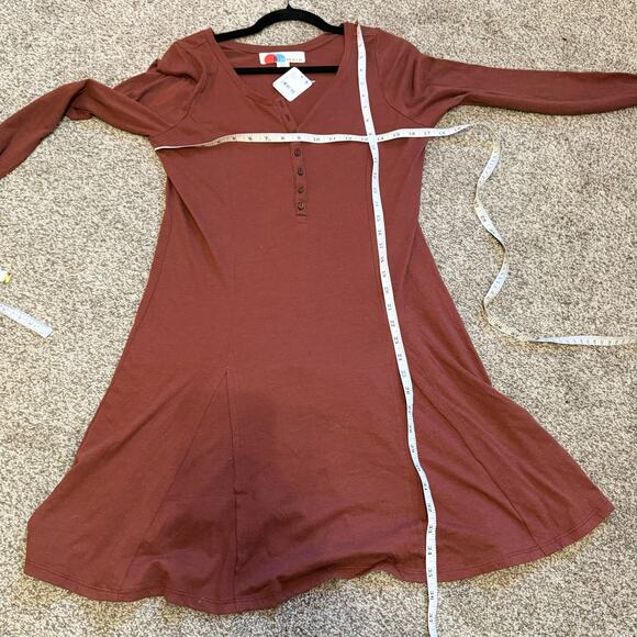 NWT Free People Miles of Henley Dress Large - Picture 3 of 4